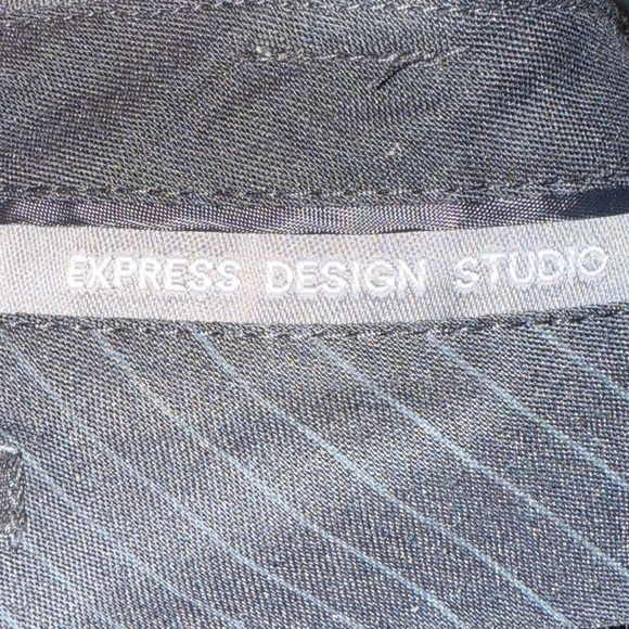 Express Correspondent Trousers Women's Sz 4 Gray Dress Slacks - Picture 4 of 6